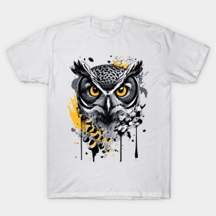 Owl Design - Cute Owl Illustration - Owl Art T-Shirt